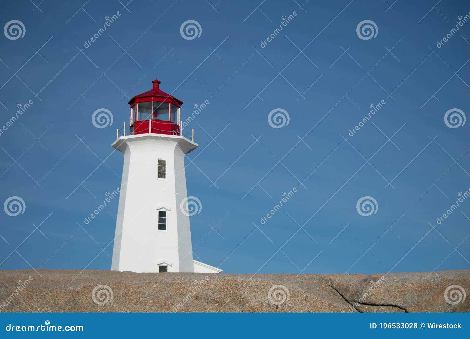 peggy?s cove lighthouse in halifax, canada