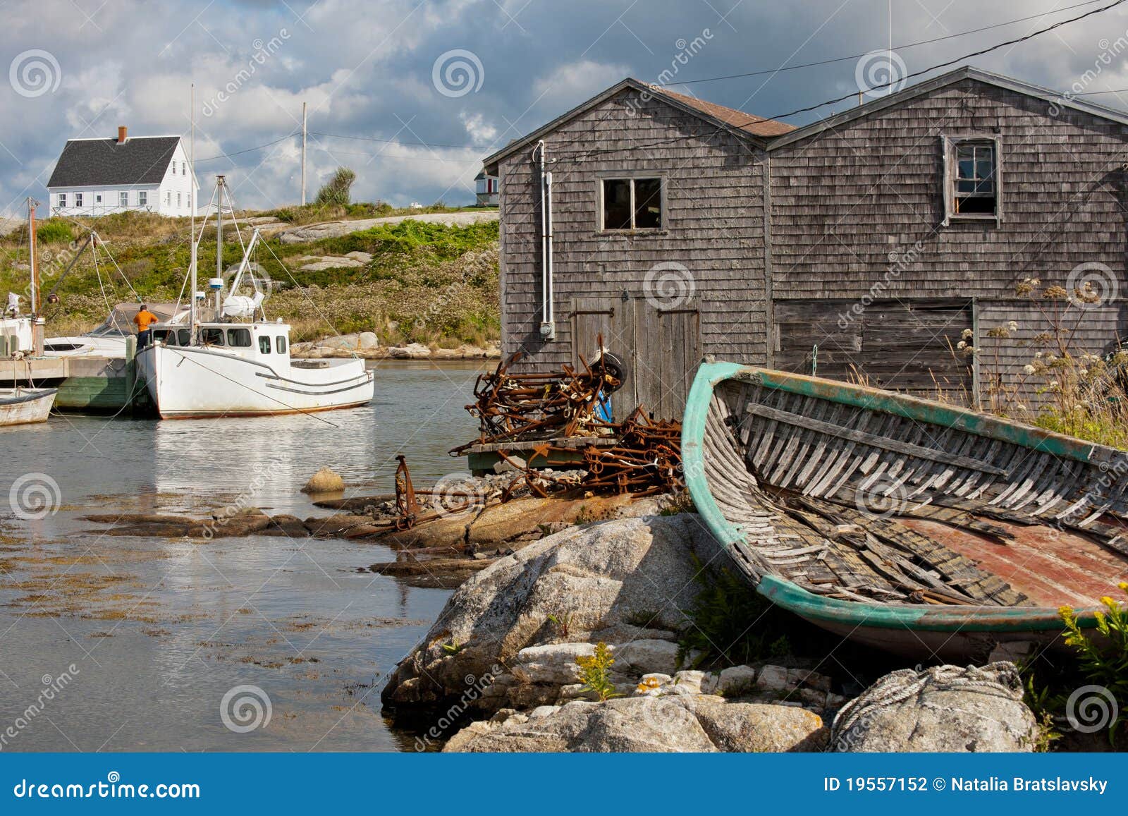 Peggys Cove house stock photo. Image of scotia, boats 19557152