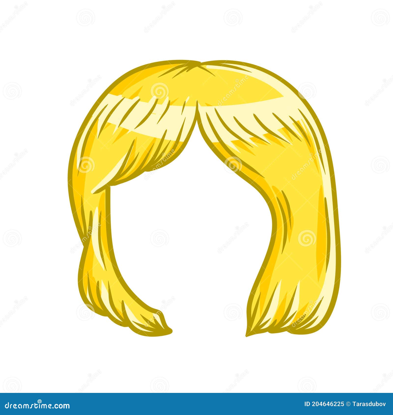 Peinado De Mujer. Pelo Rubio En La Cabeza. Ilustración De Dibujos Animados En Color Ilustración del Vector - Ilustración de encanto, media: 204646225 Peinado De Mujer. Pelo Rubio En La Cabeza. Ilustración De Dibujos Animados En Color Ilustración del Vector - Ilustración de encanto, media: 204646225