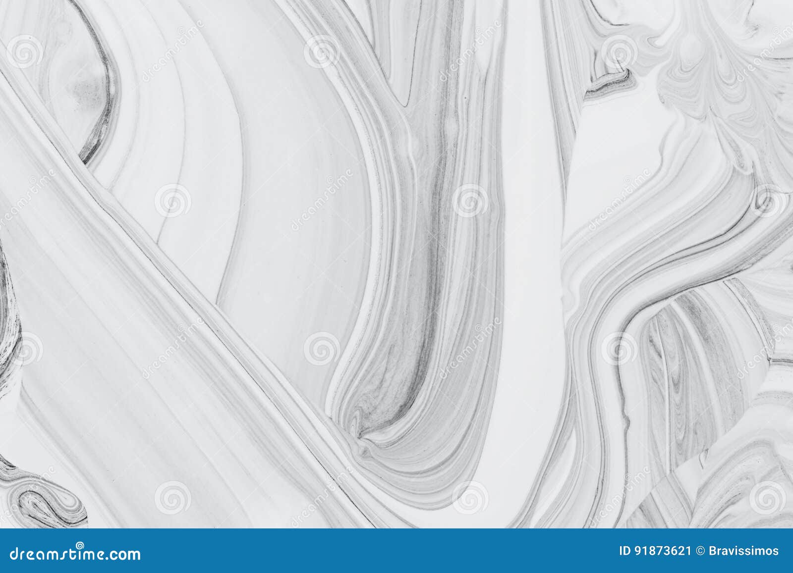 Peinture d'huile minérale de fond, blanche et noire abstraite sur l'eau. Peinture de marbre d'huile minérale de texture de modèle de fond, blanche et noire abstraite sur l'eau, concept en pierre de goutte
