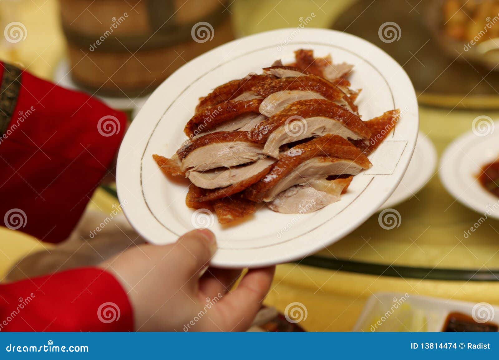 Peking-Ente Als Hauptgericht Stockfoto - Bild von kultur, mittagessen ...