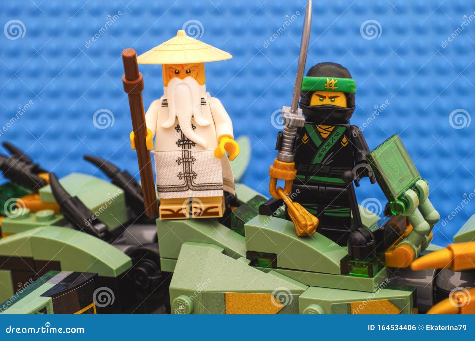 dragon del ninja verde