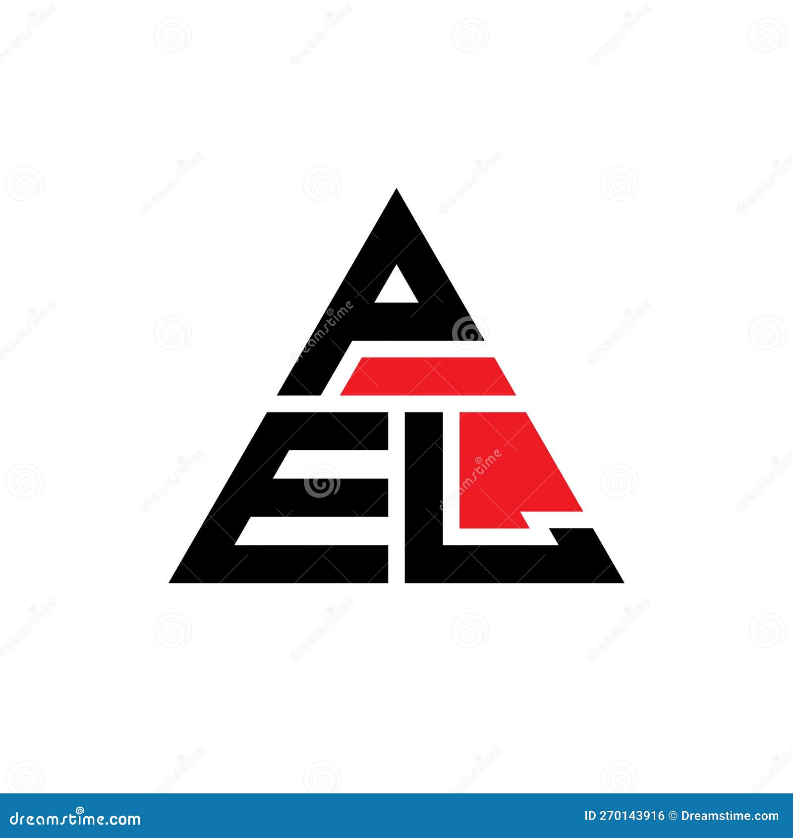 pel triangle letter logo  with triangle . pel triangle logo  monogram. pel triangle  logo template with red