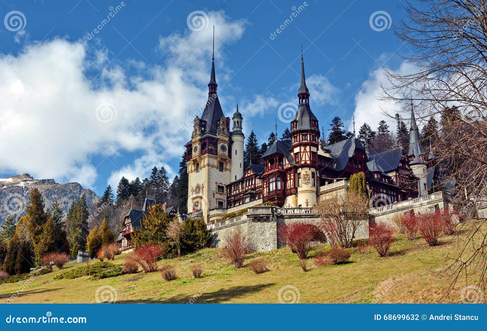 peles castle, romania