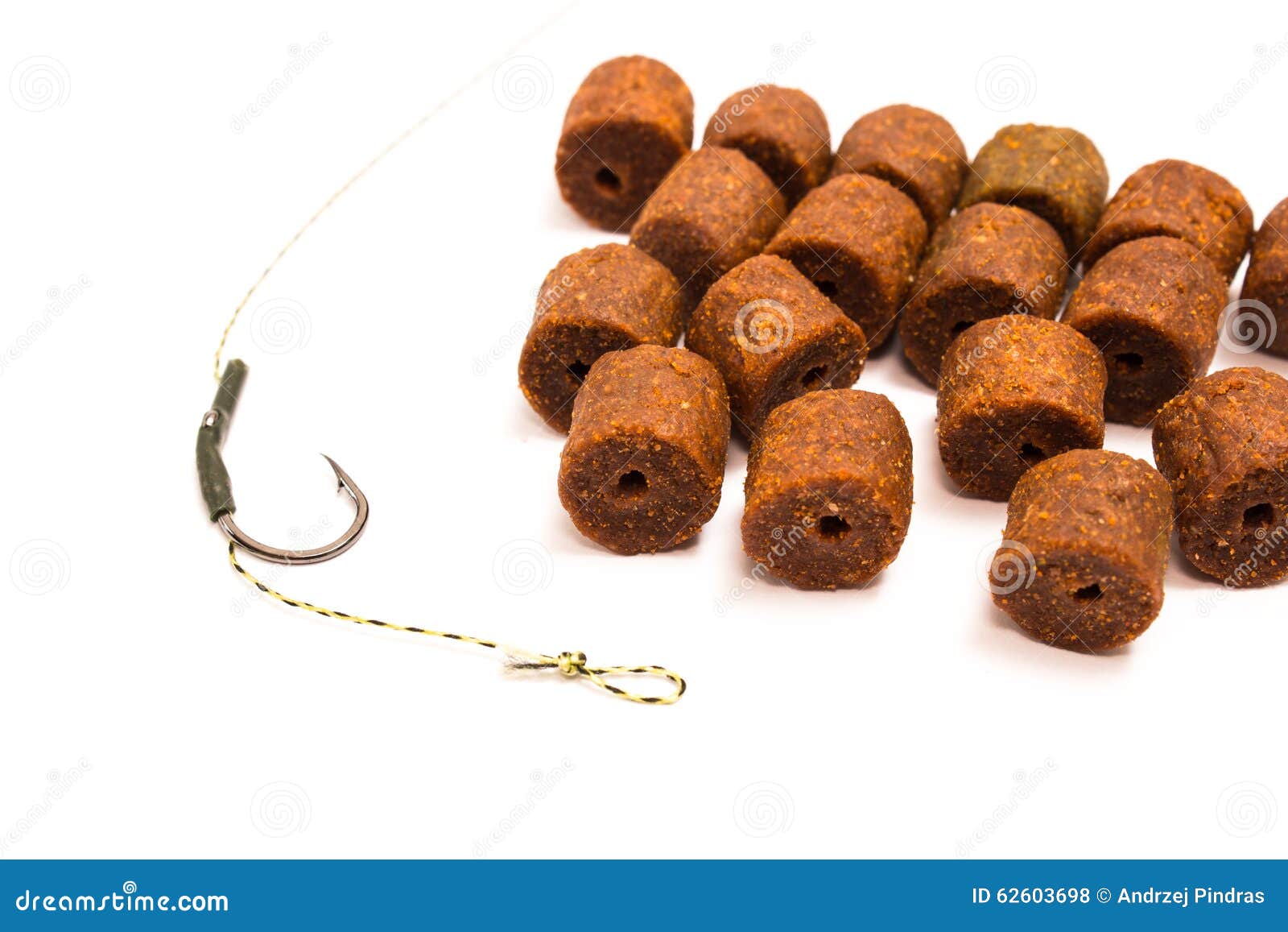 Pellet - Carp Fishing Bait and Accessories Stock Photo - Image of