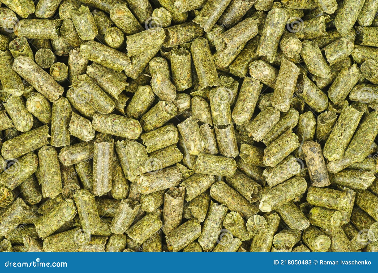 Pellet De Luzerne. Contexte Alimentaire Image stock - Image du