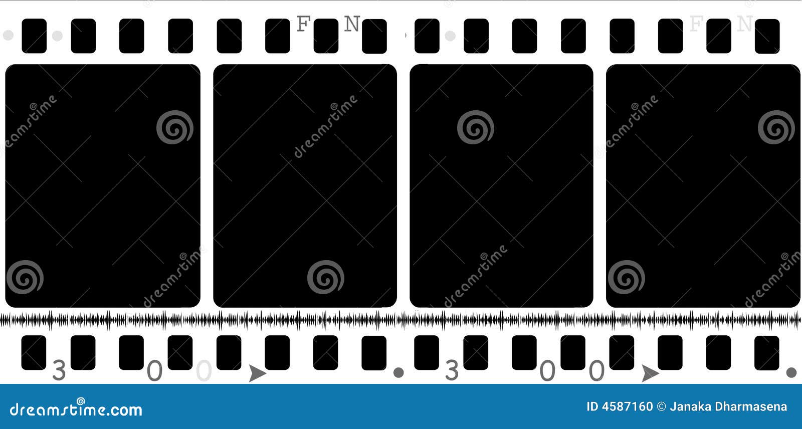 Pellicola di film di 35mm illustrazione di stock. Illustrazione di  countdown - 4587160