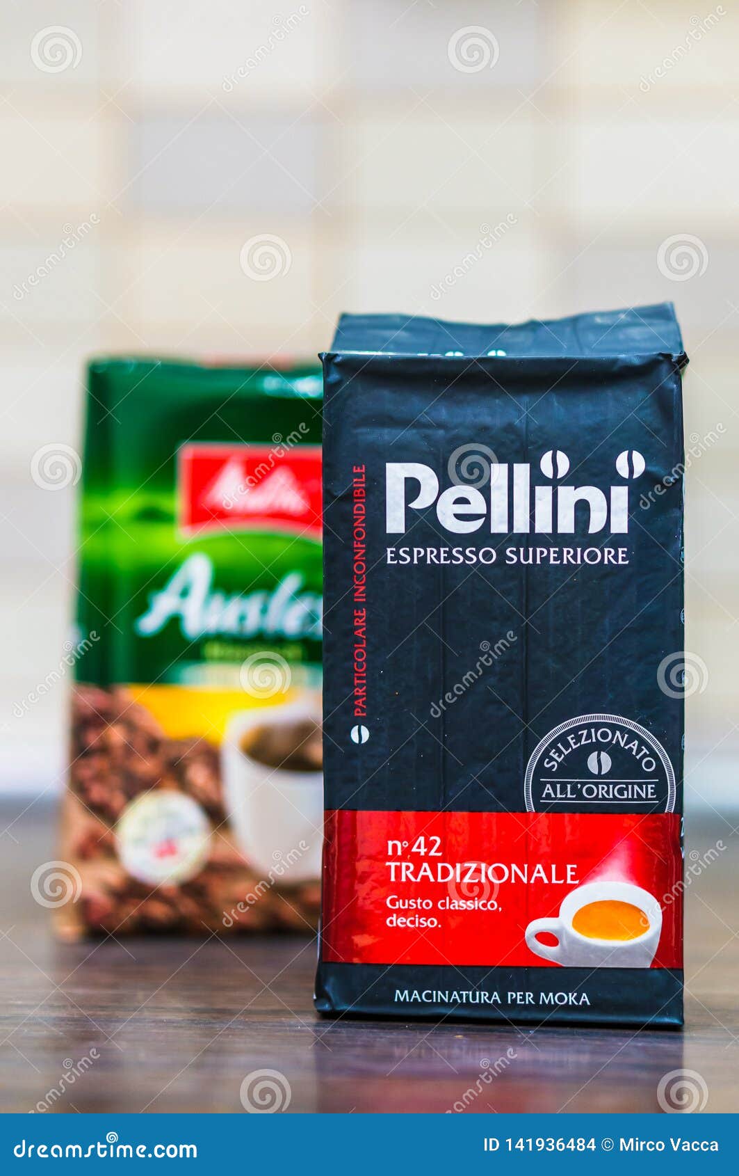 Pellini coffee editorial stock image. Image of italian - 141936484