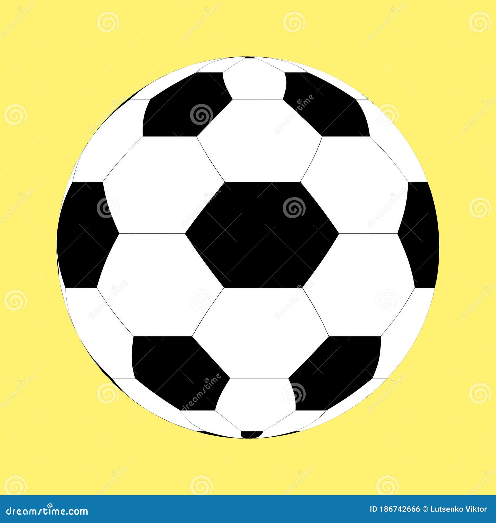 Pelota De Fútbol De Dibujos Animados De Fondo Amarillo Stock de ilustración - Ilustración de amarillo, deportes: 186742666 Pelota De Fútbol De Dibujos Animados De Fondo Amarillo Stock de ilustración - Ilustración de amarillo, deportes: 186742666