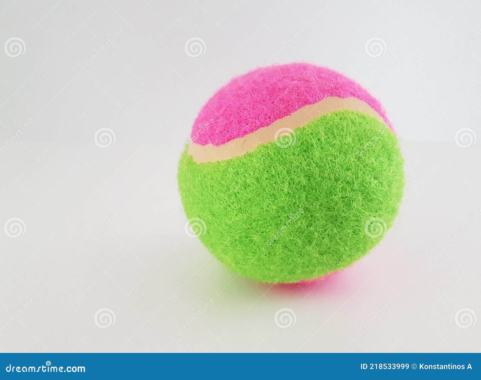 Pelota Tenis Verde Aislado Imagen de archivo - Imagen de deportes, 218533999