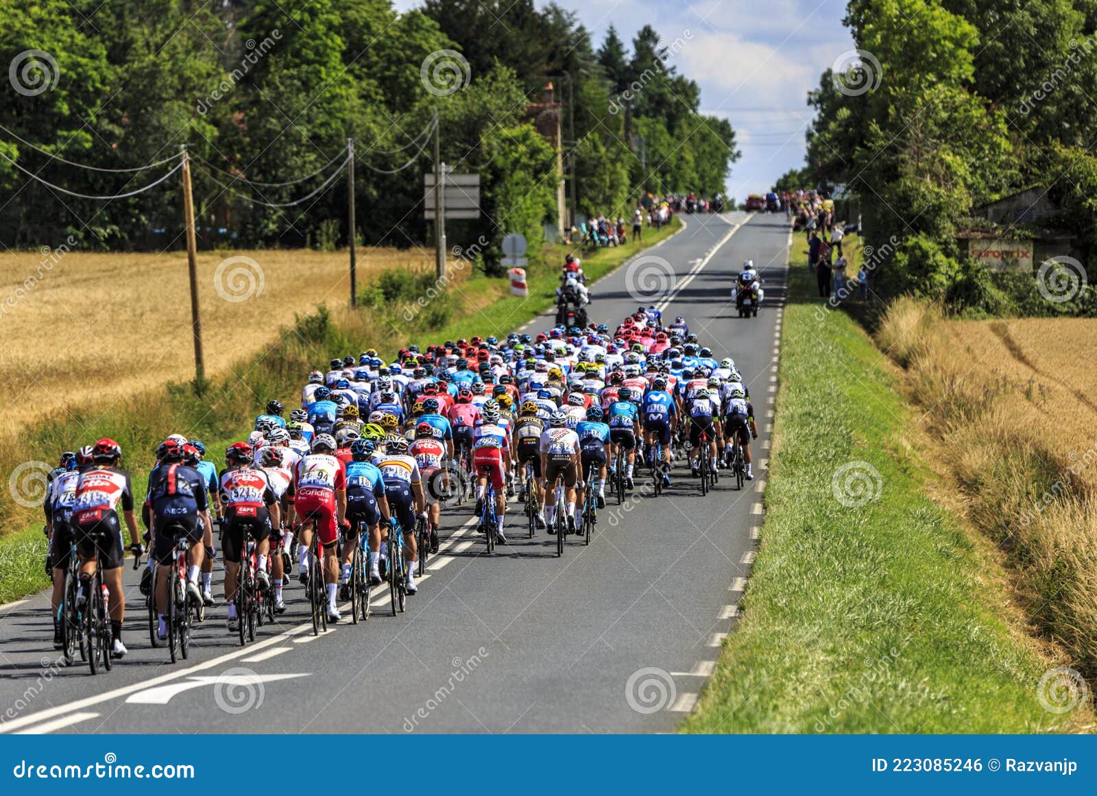 vad betyder peloton i tour de france