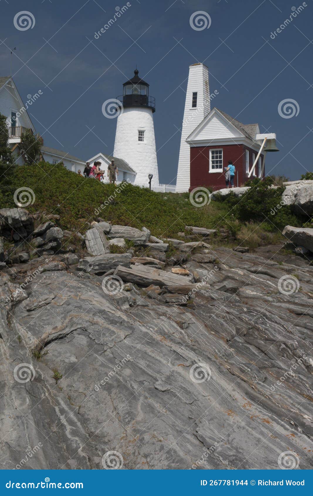Pemaquid Point, Maine in Summer Stock Photo Image of pemaquid, travel