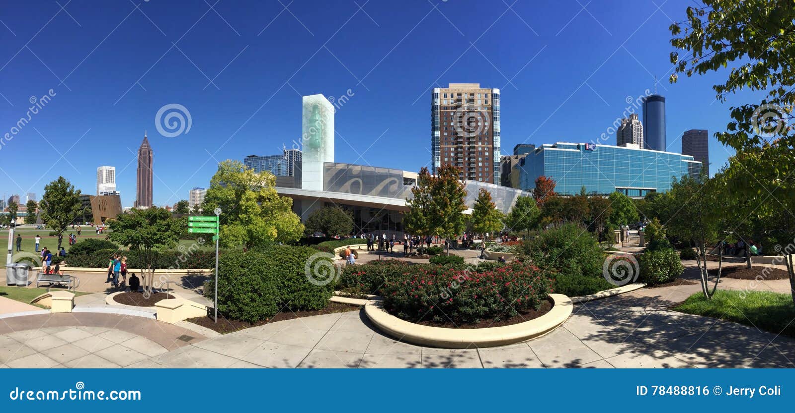 Pemberton Place, World of CocaCola. Editorial Photo Image of