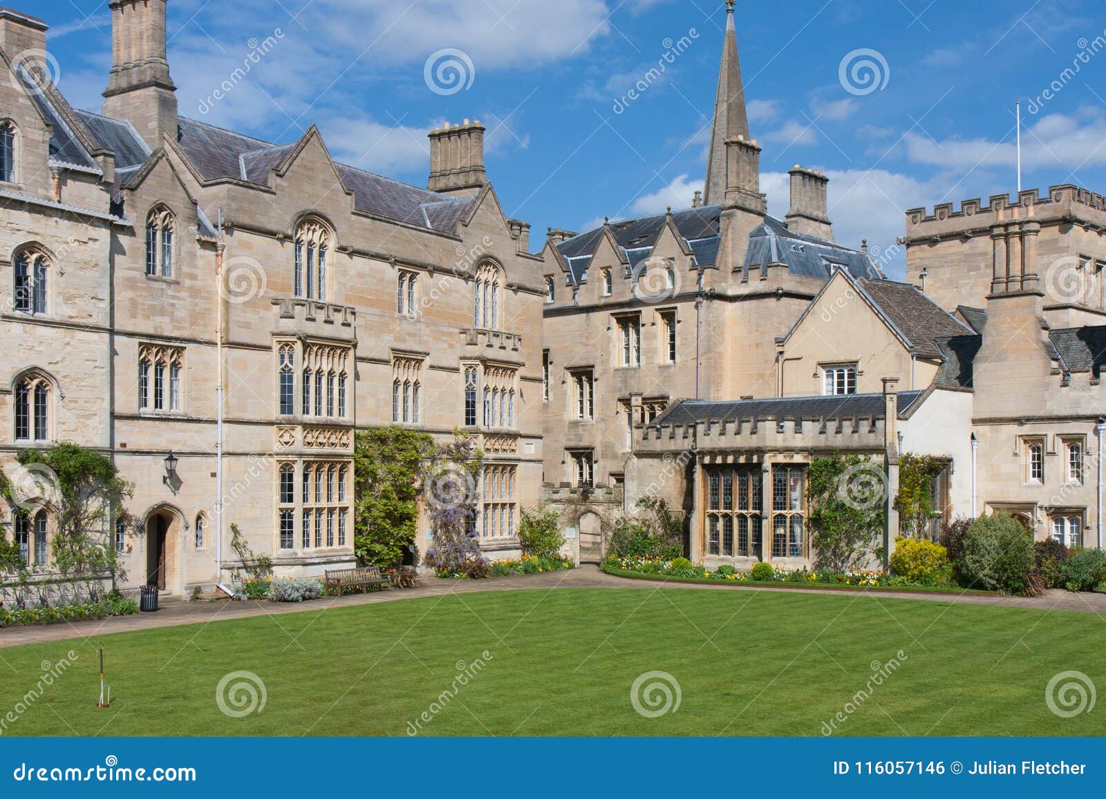 Pembroke College, Oxford stock photo. Image of heritage - 116057146