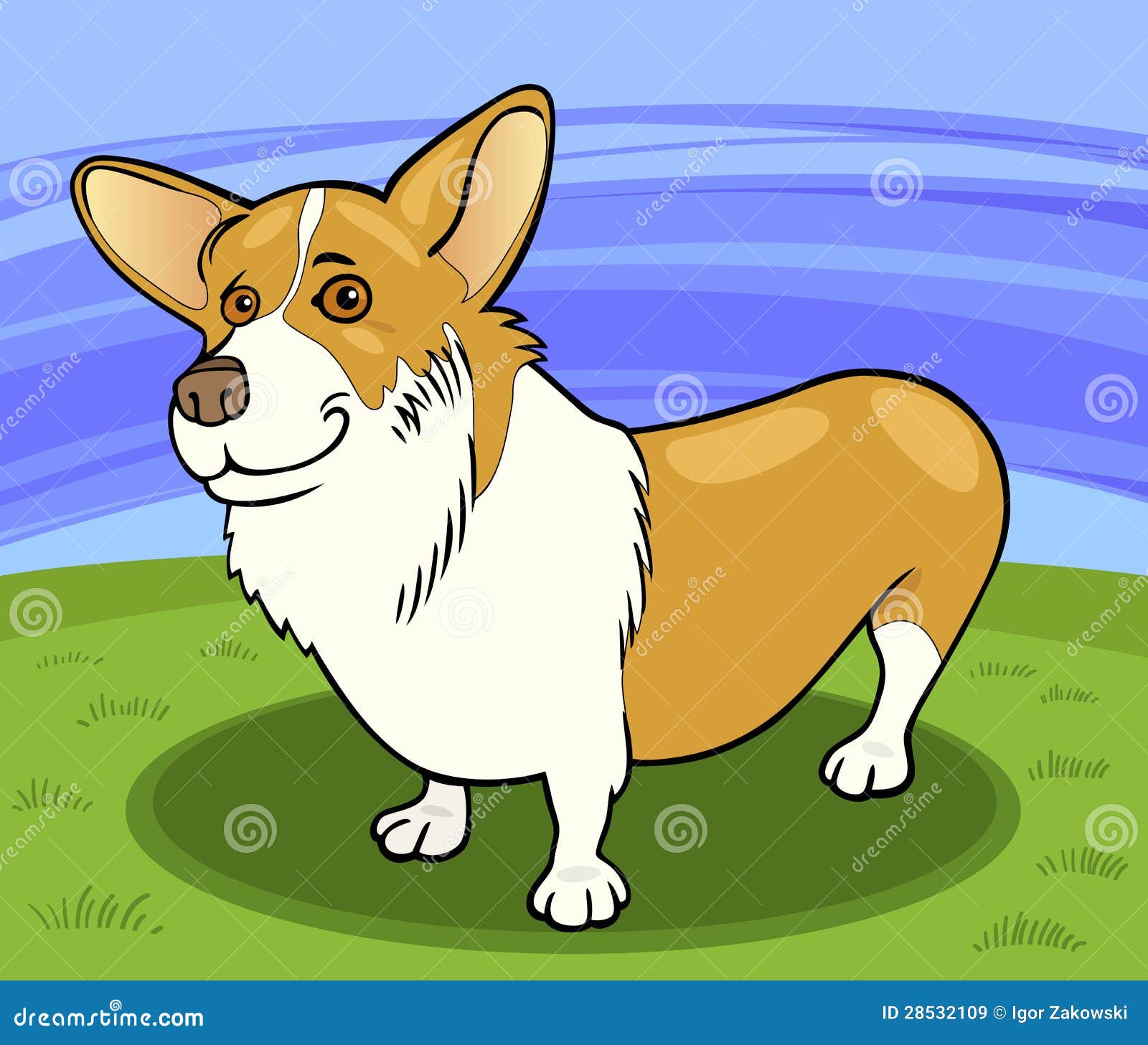 corgi dog clipart - photo #48