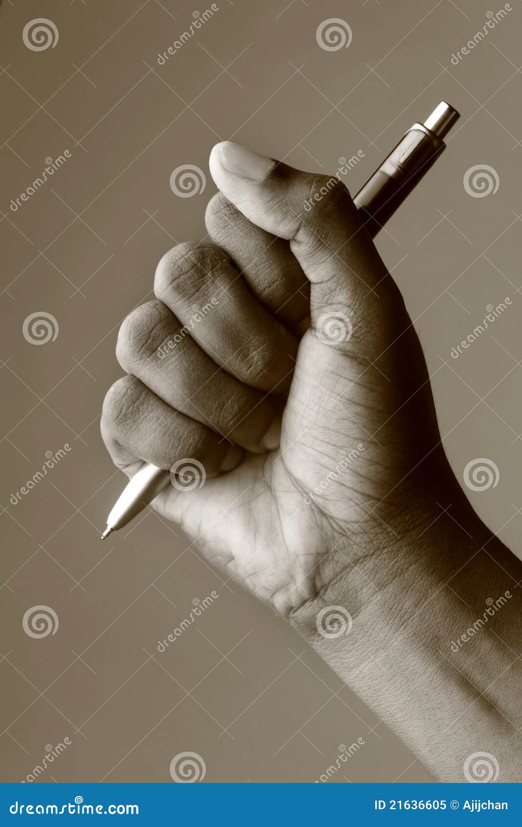 Pen as a weapon stock image. Image of gray, background 21636605