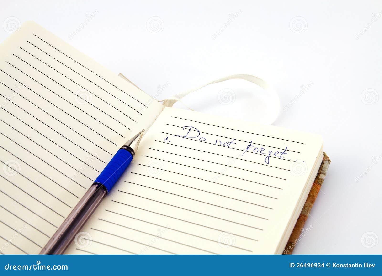 Pen and pocket notebook stock photo. Image of agenda 26496934