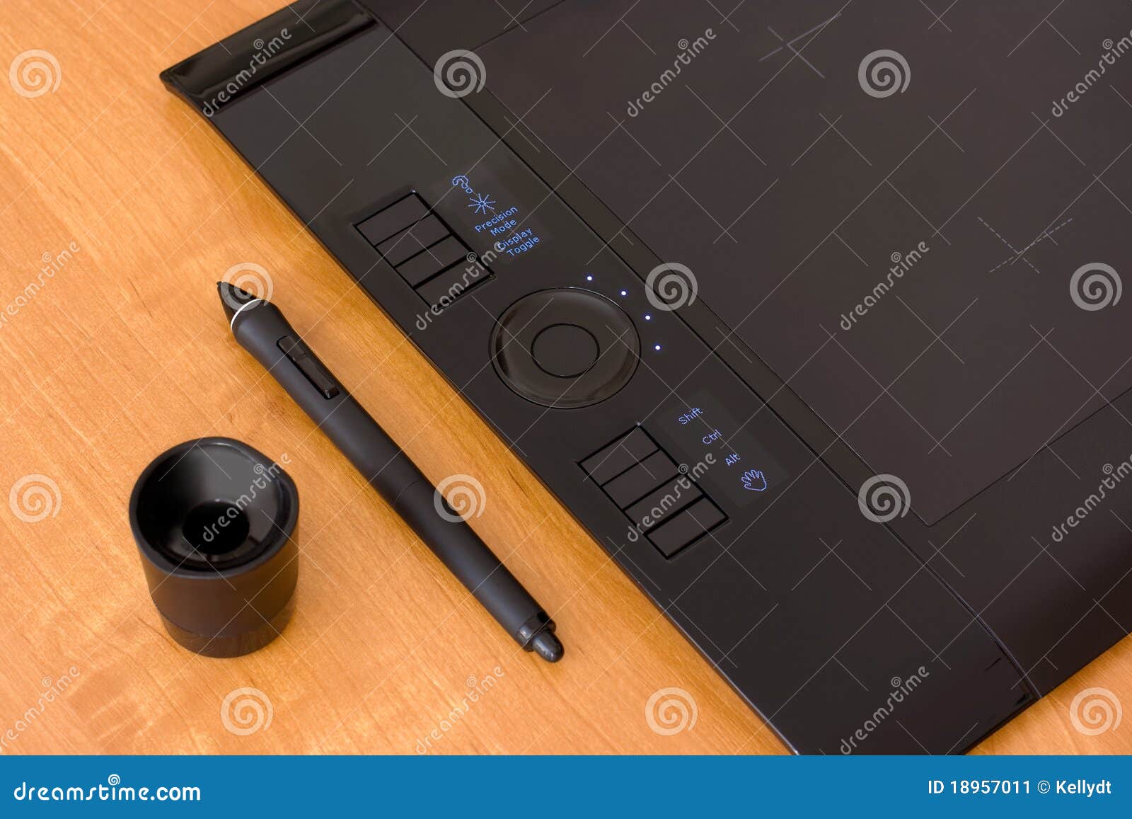 Pen tablet stock image. Image of focus, application, black 18957011