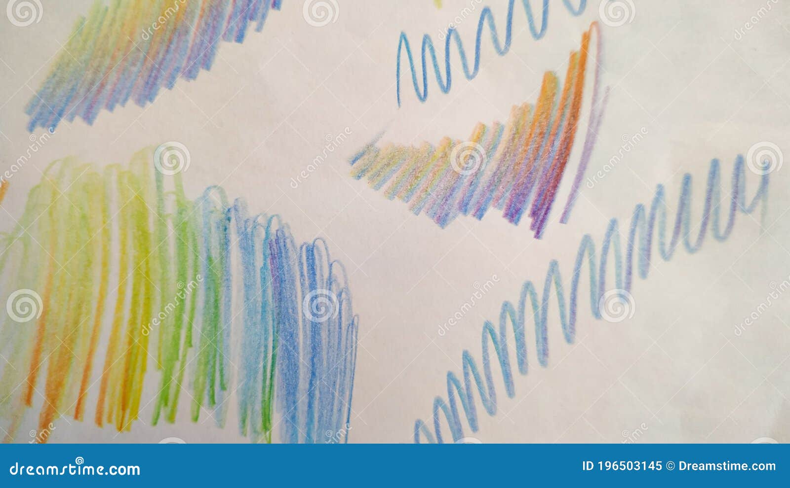 pen texture. colorful chalk background. curve template. yellow and green drawing texture.