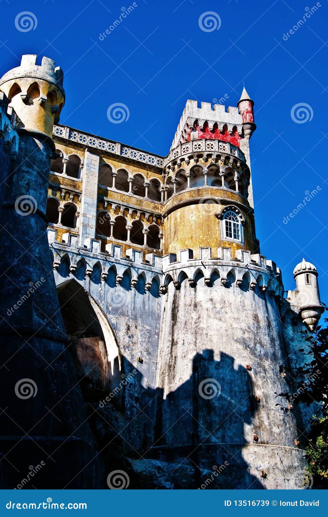 the pena national palace.