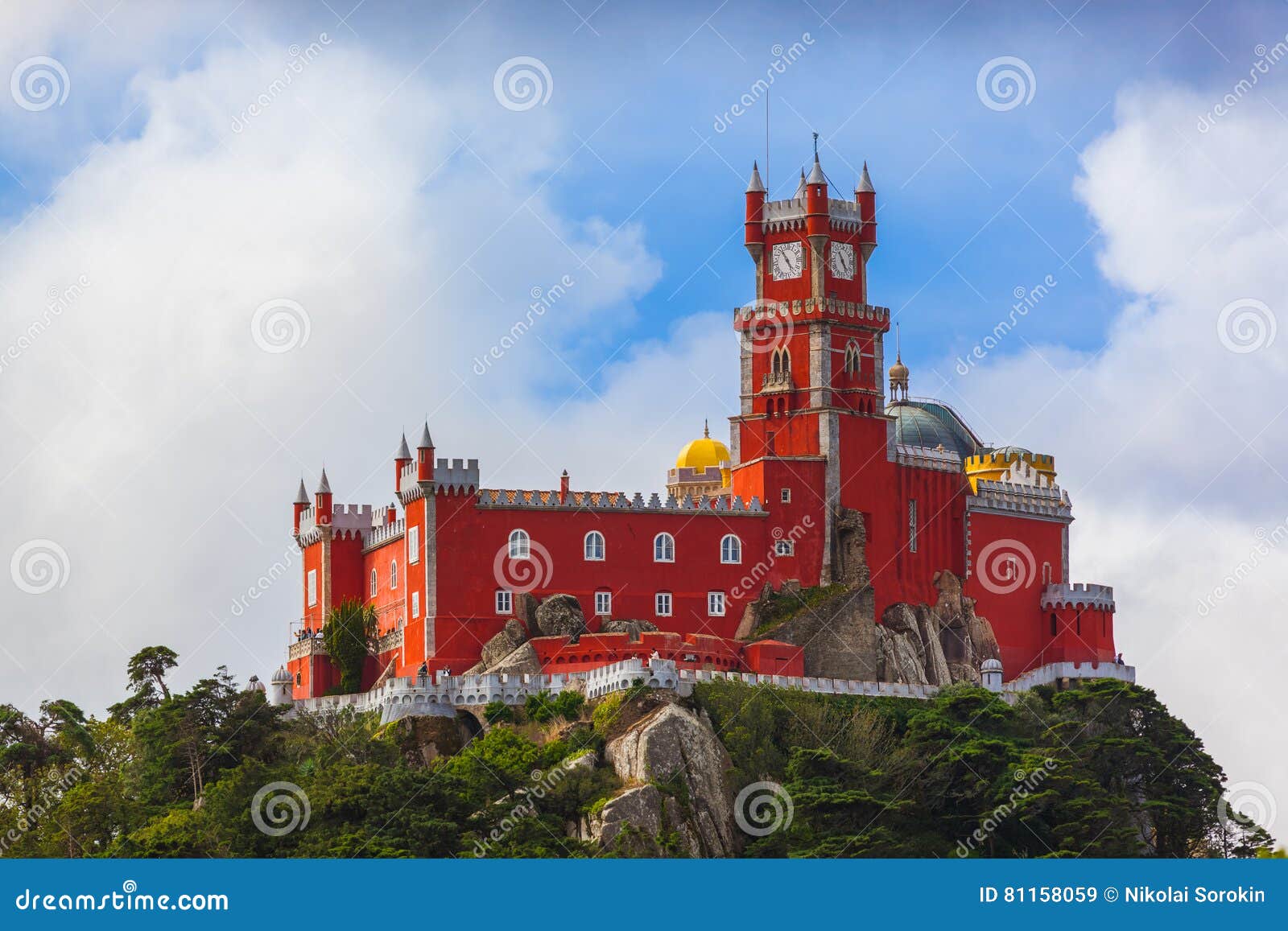 pena palace in sintra - portugal