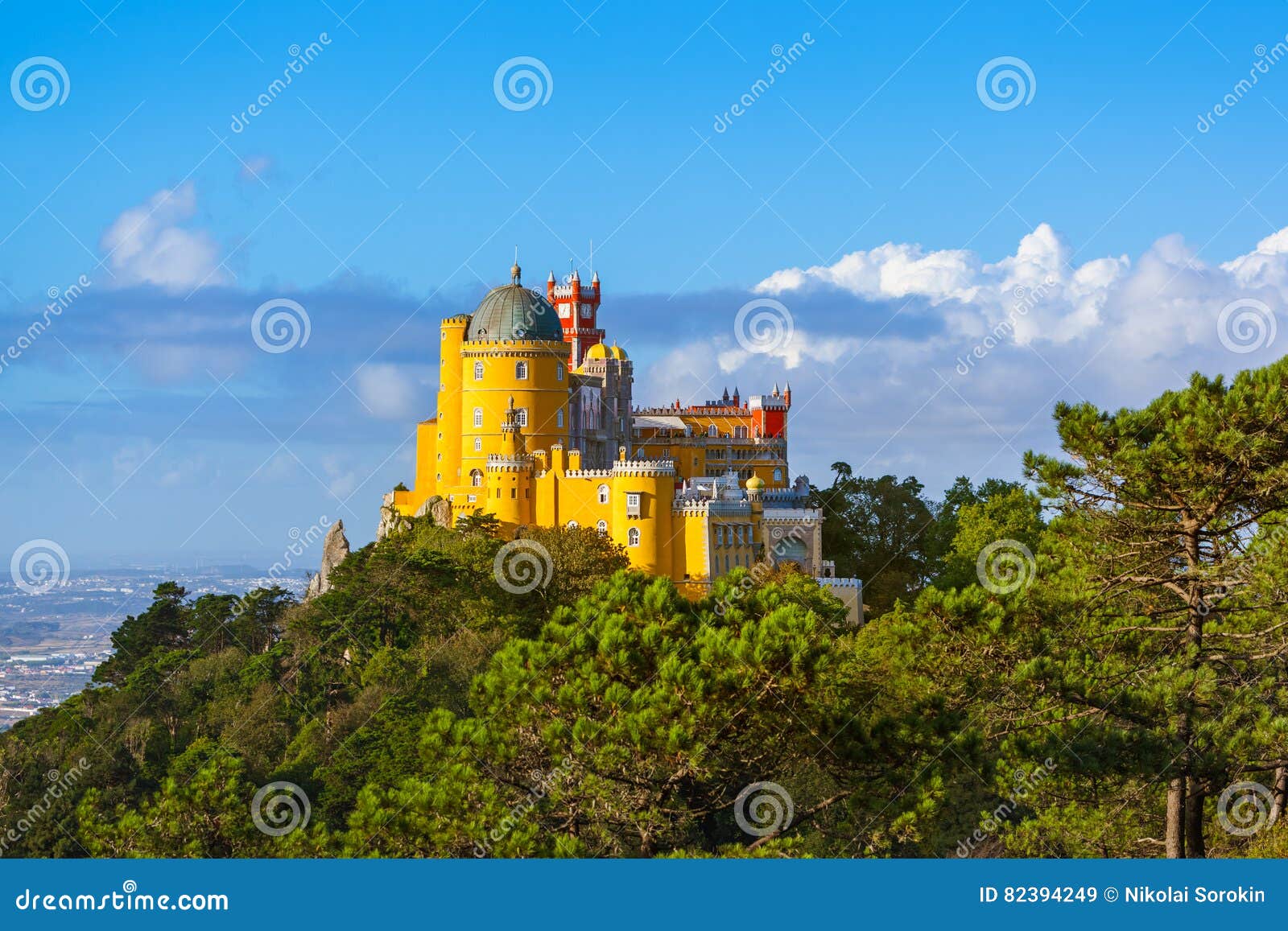 pena palace in sintra - portugal