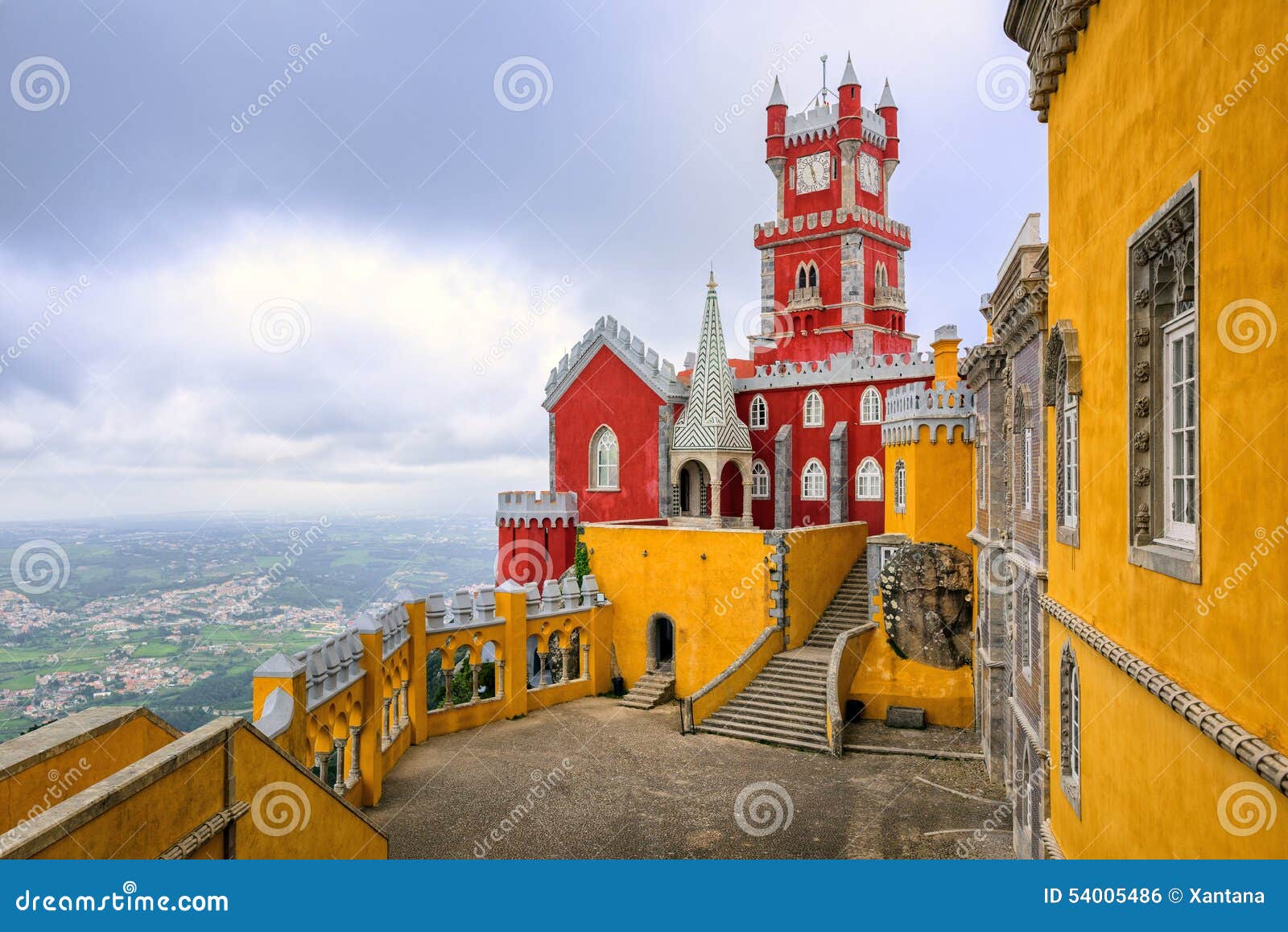 pena palace, sintra, portugal