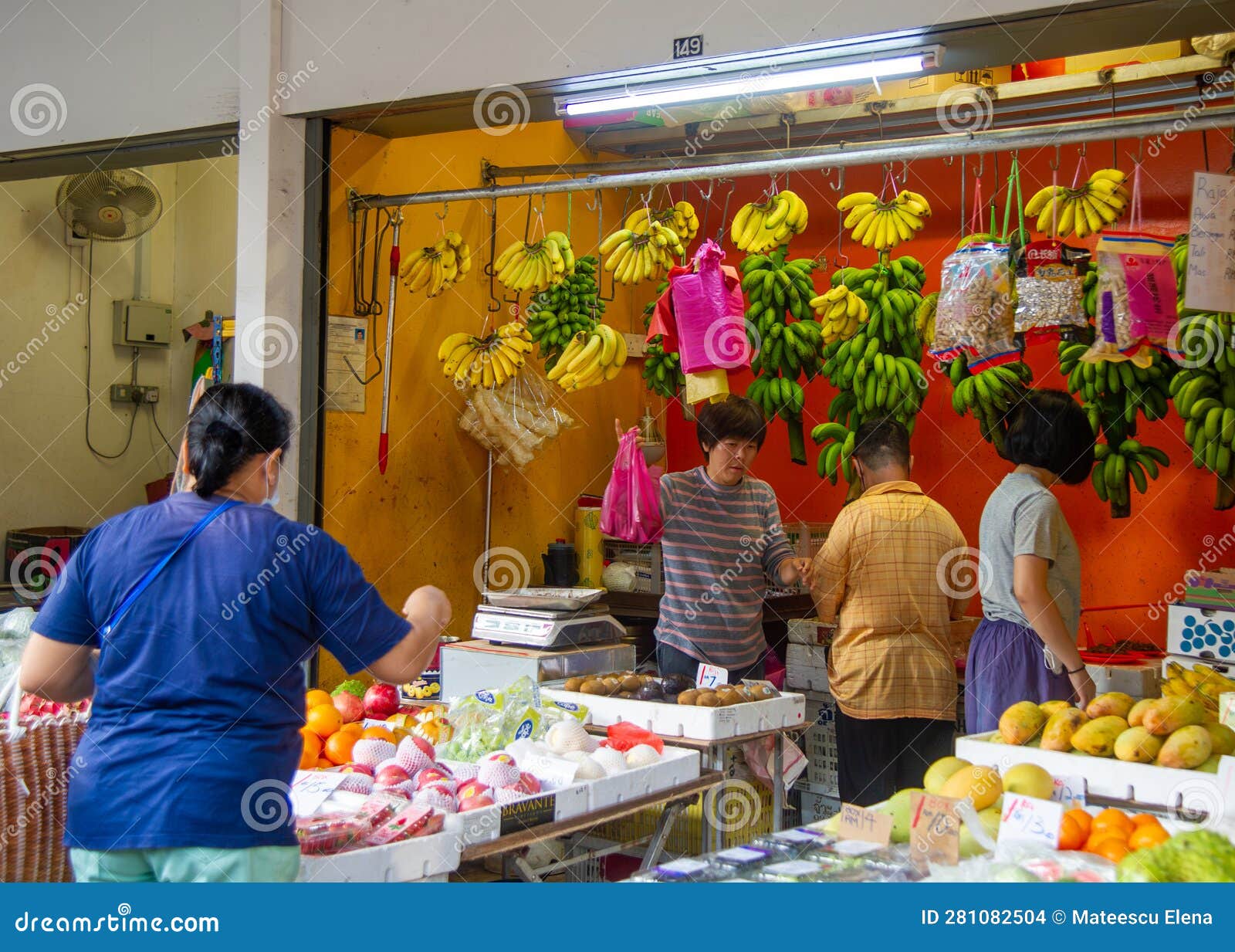 Penang Malaysia Food Market Editorial Stock Image - Image of market