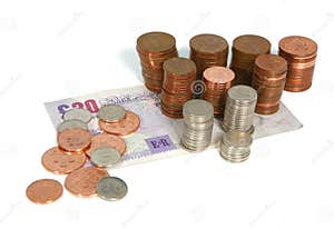 Pence And Pounds Editorial Stock Image Image Of Money 1433244