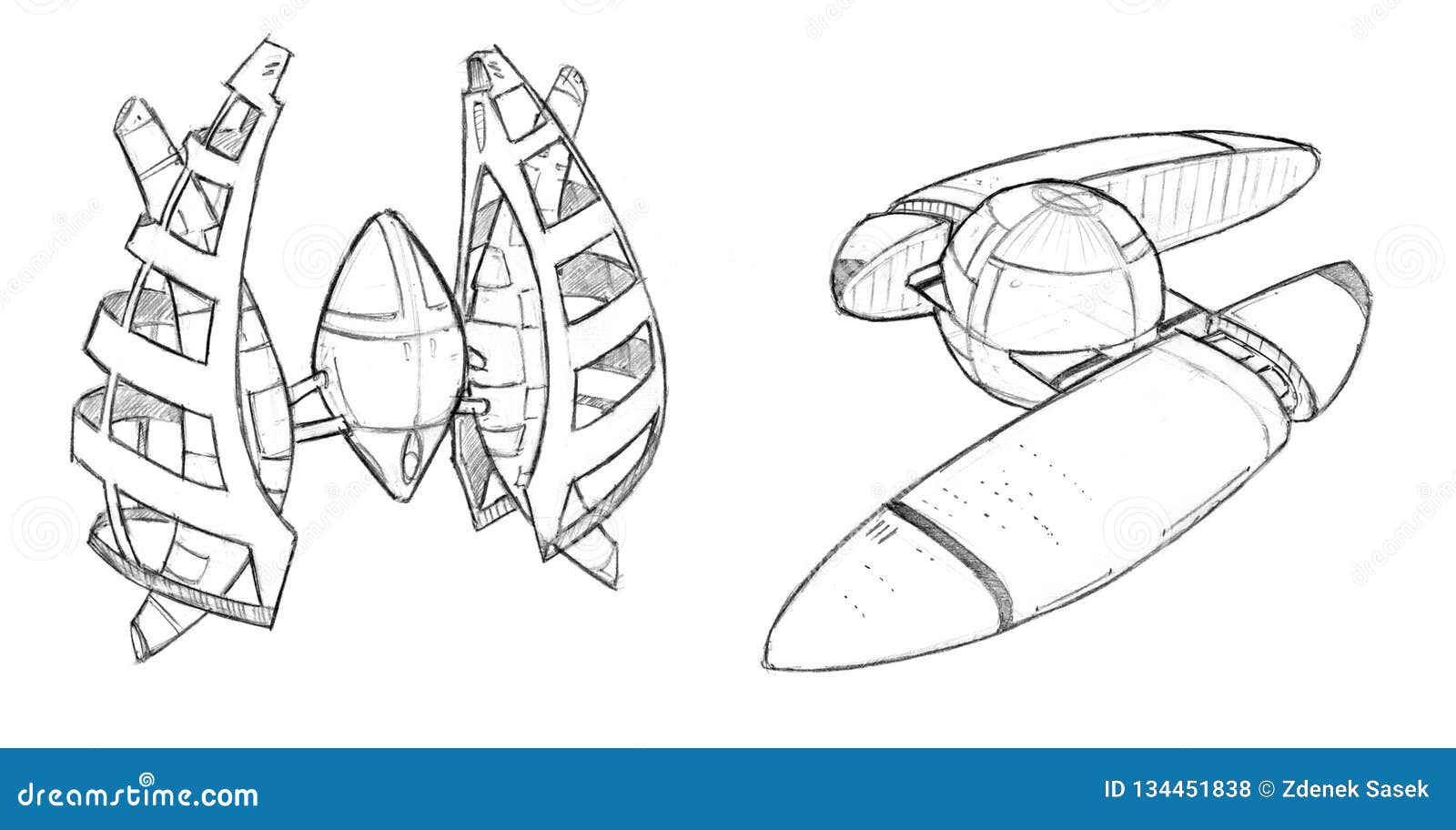 Initial concepts for a futuristic Space Station design  rconceptart