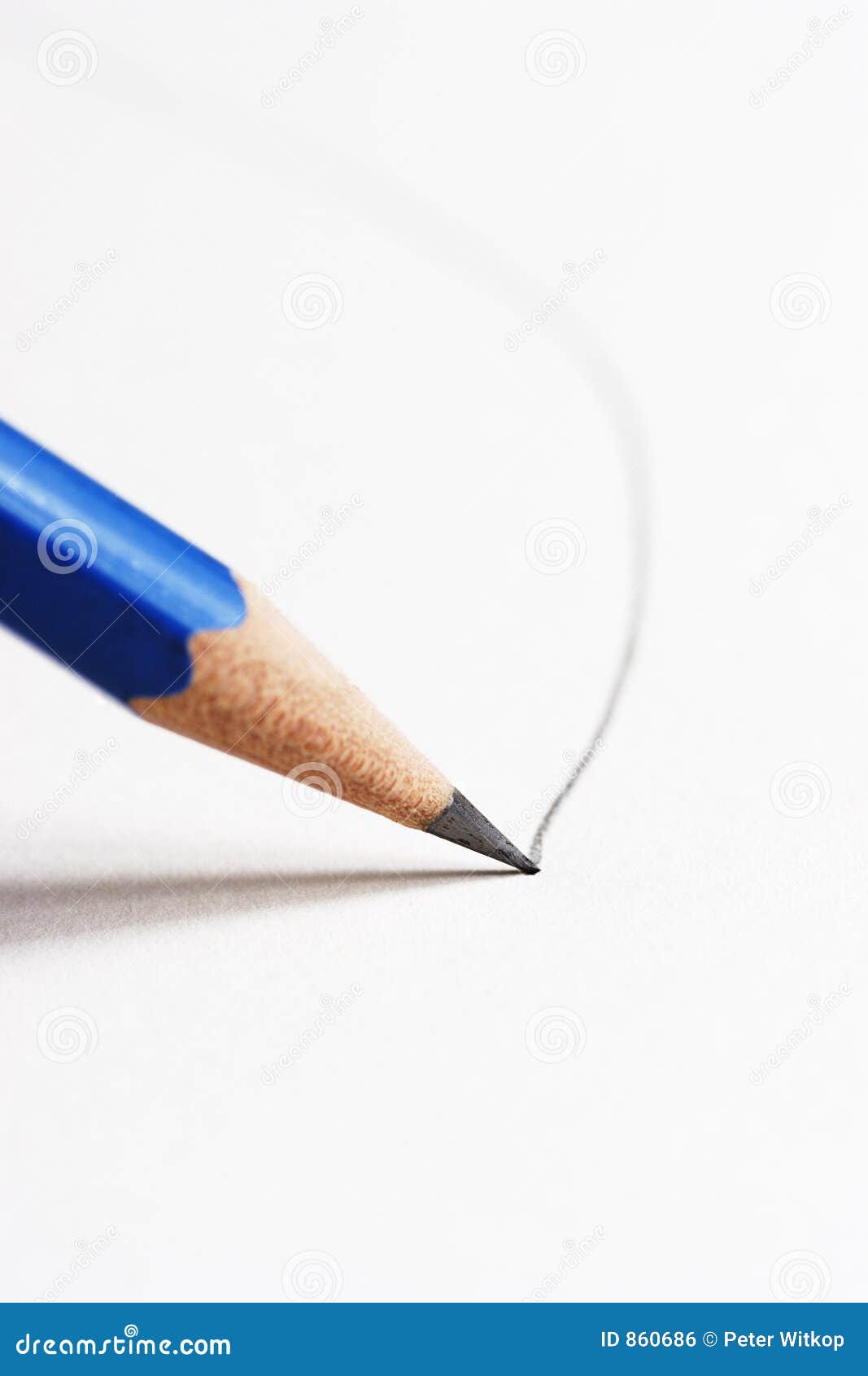 Pencil Drawing Line Royalty Free Stock Image - Image: 860686