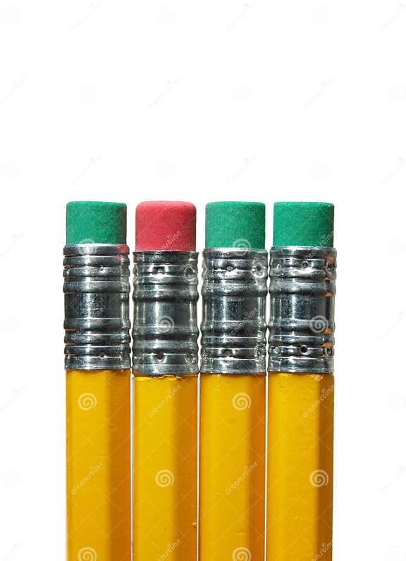 Pencil erasers stock image. Image of erase, delete, office 2572451