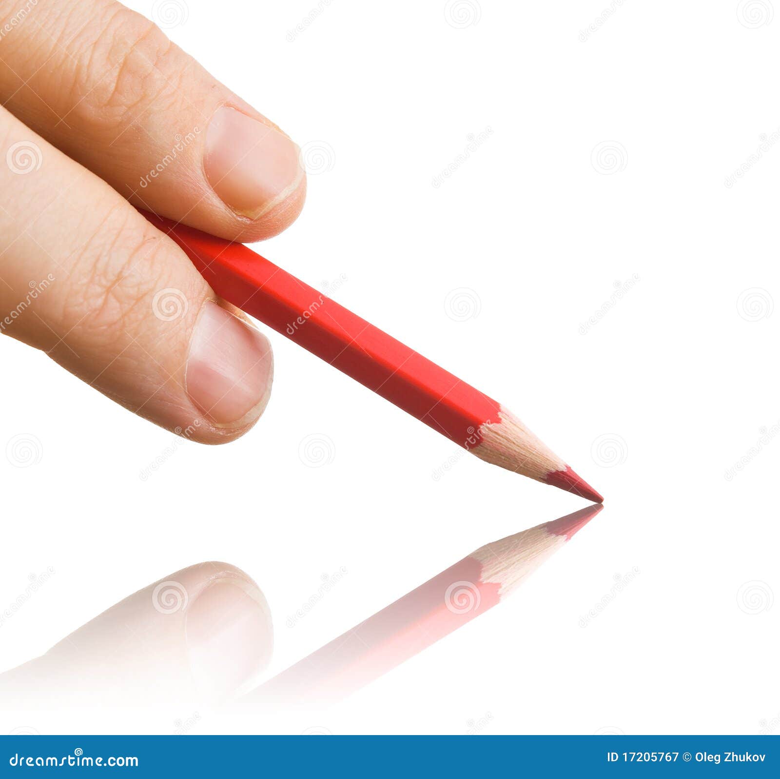Pencil in hand stock image. Image of hand, background 17205767