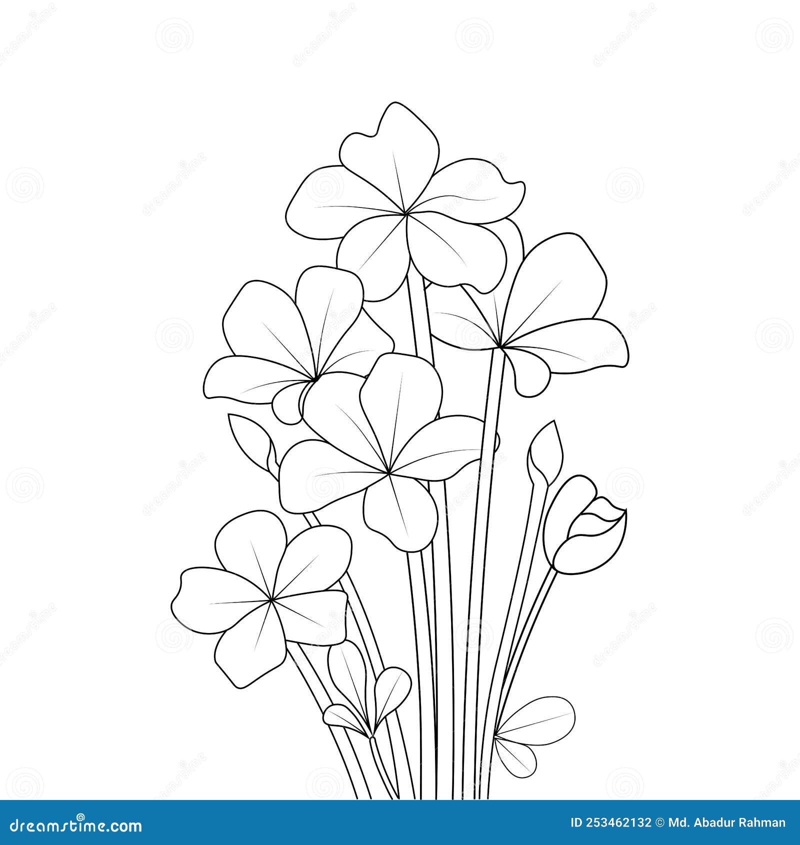 Cute kids coloring pages, easy pansy flower drawing, pansy flower black and  white illustration, pansy flower vector art, simple flower drawing. Stock  Vector | Adobe Stock