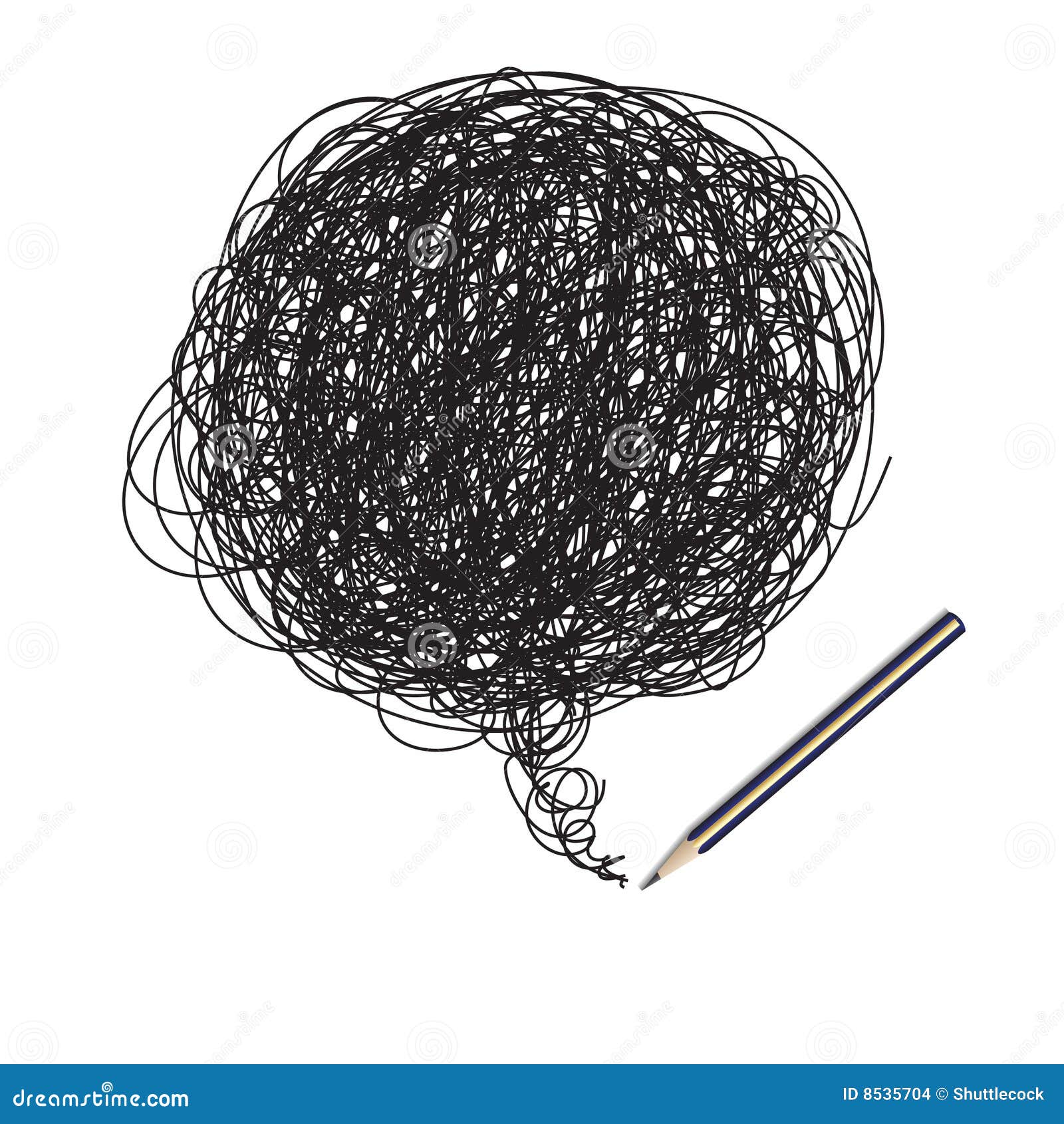 Ballpoint Pen Scribble Art — judy m boyle