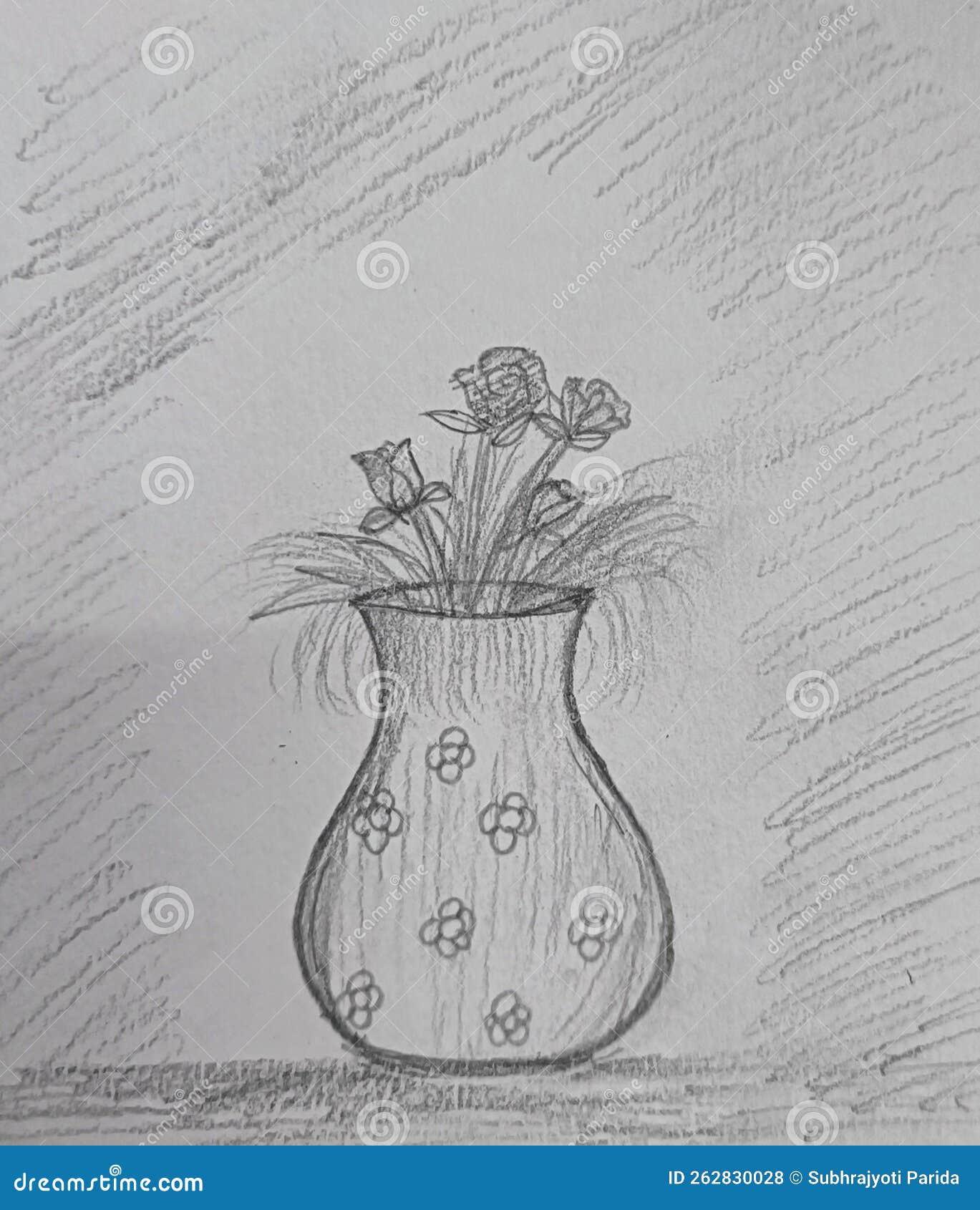 Pencil drawing flowers hires stock photography and images  Alamy