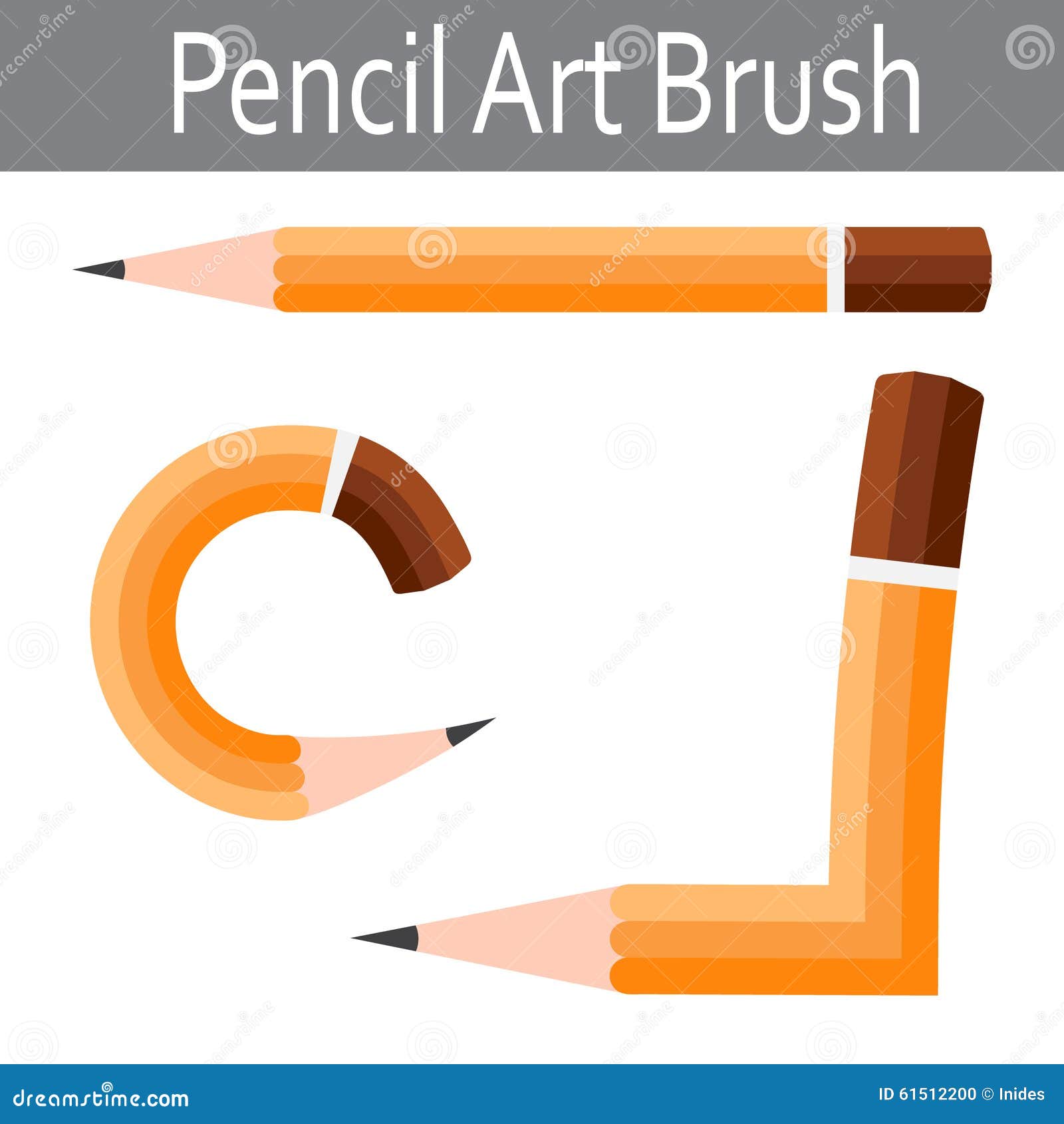 Literacy Becks Kompleks Pencil Vector Icon. Illustrator Art Brush Stock Vector - Illustration of  sign, vector: 61512200