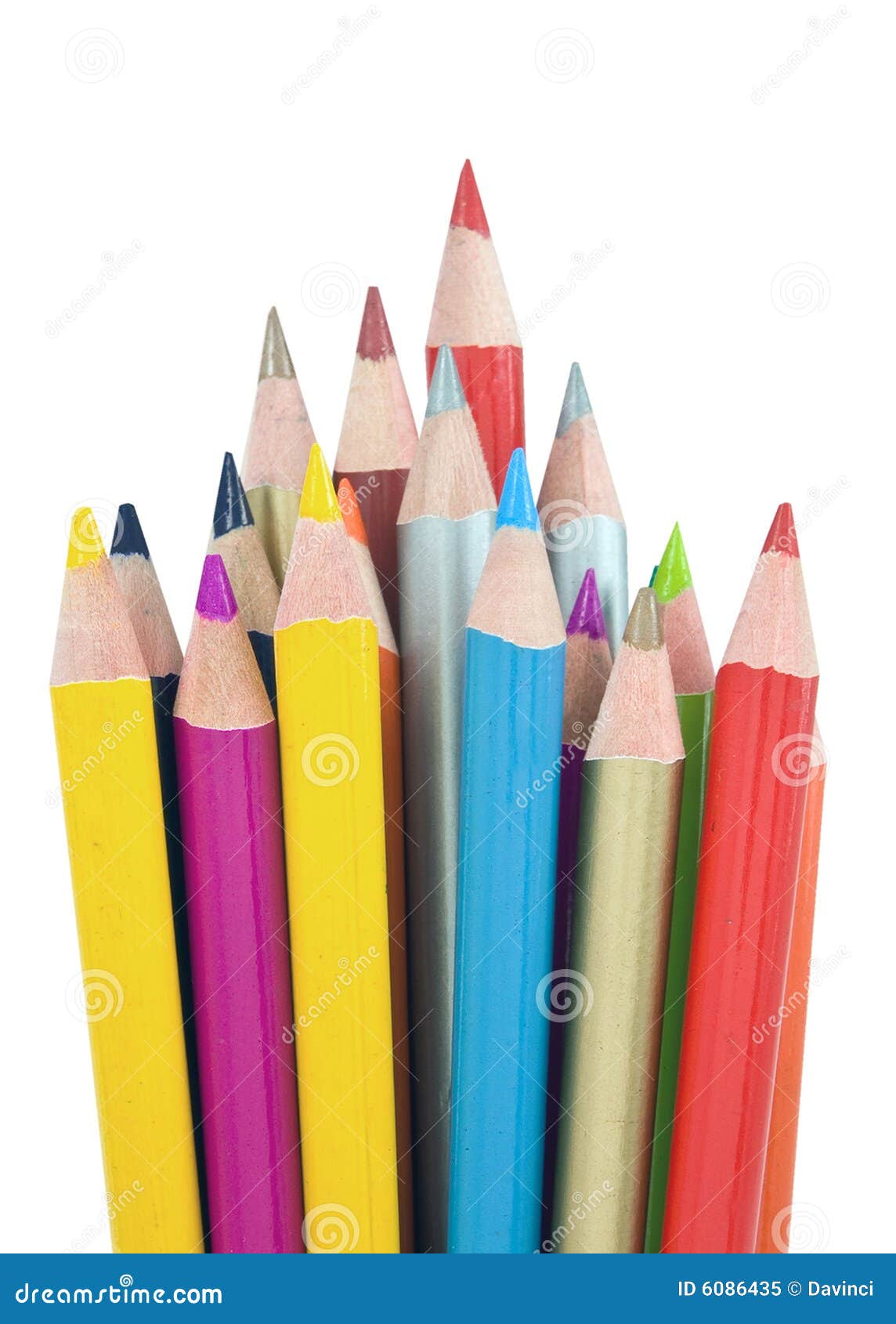 Pencils stock image. Image of conceptual, preschool, colors 6086435