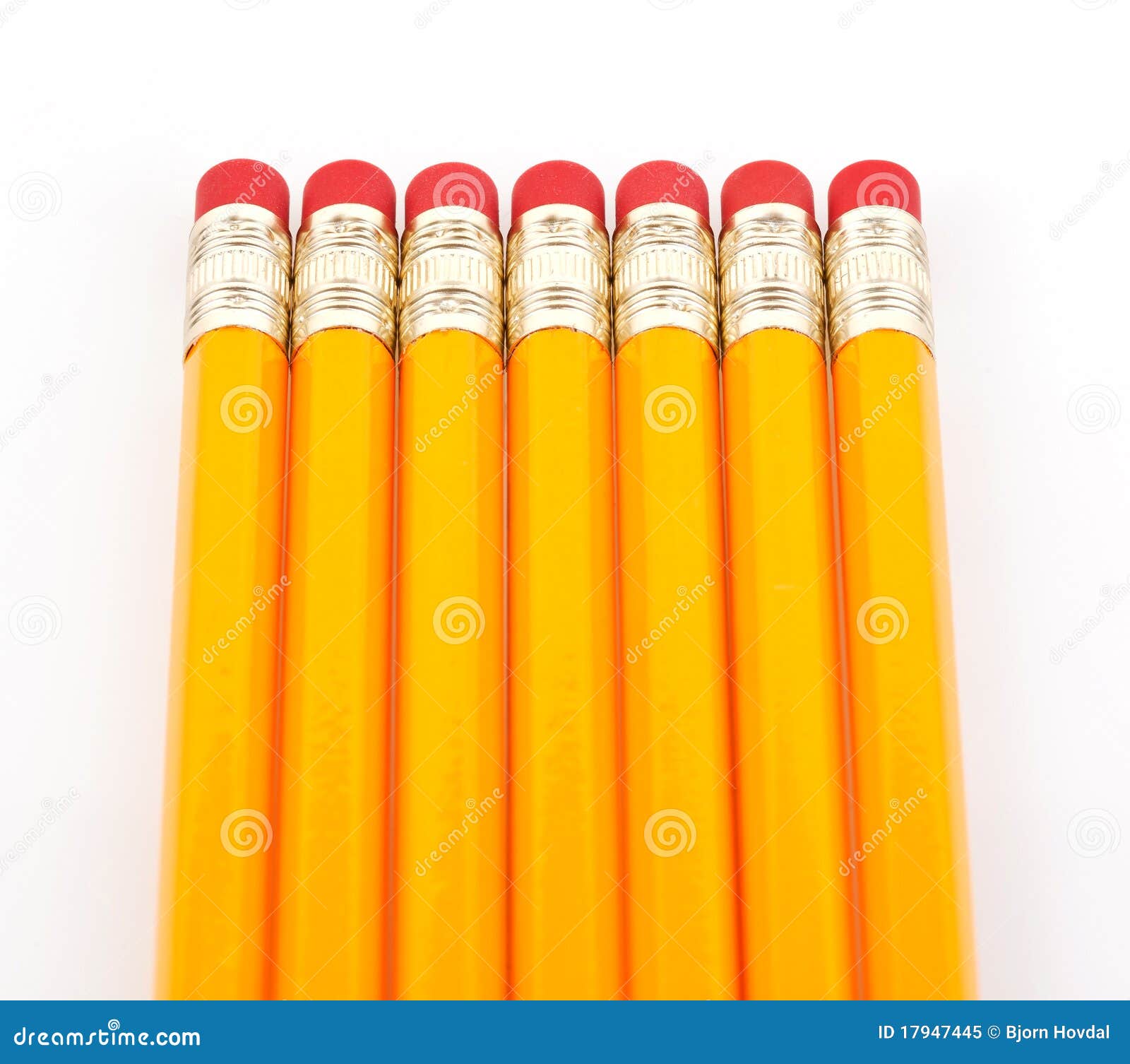 pencils with eraser