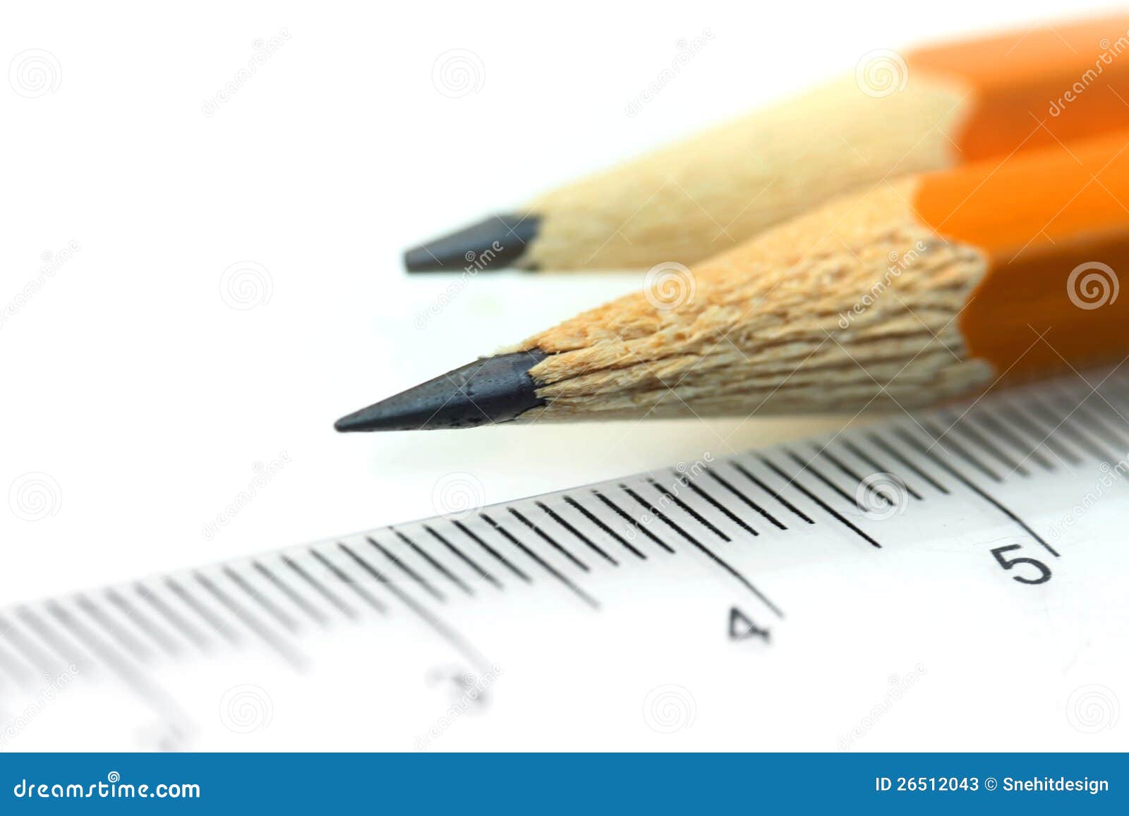Pencils And Scale Stock Photos Image 26512043