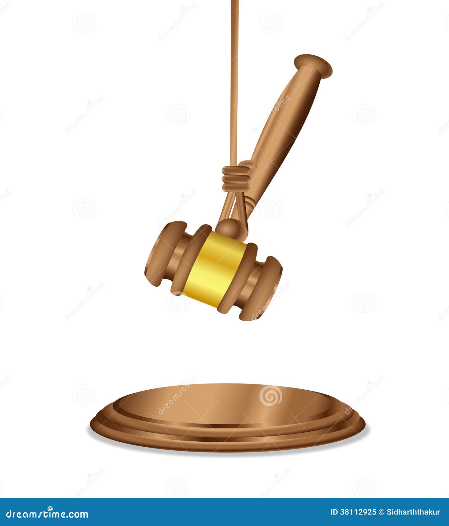 The Pending Decision Judgment Stock Illustration Illustration of