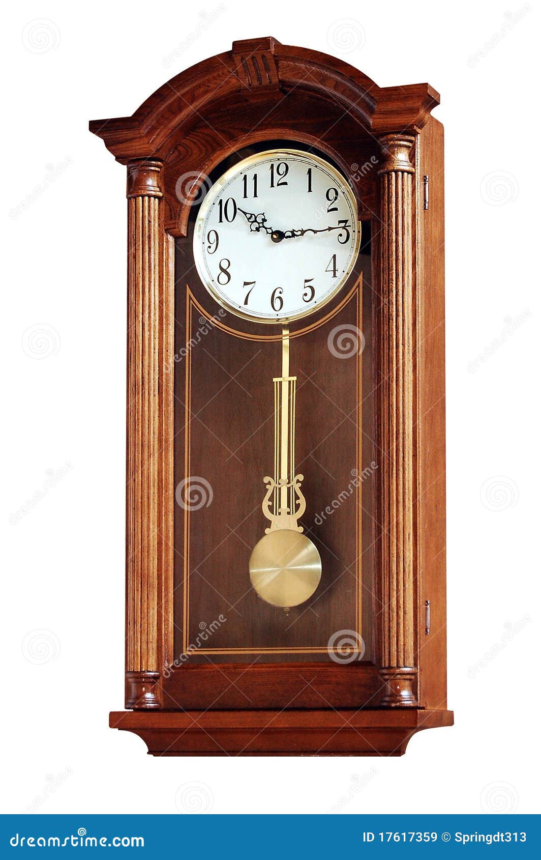 Pendulum clock stock image. Image of hand, decorative ...