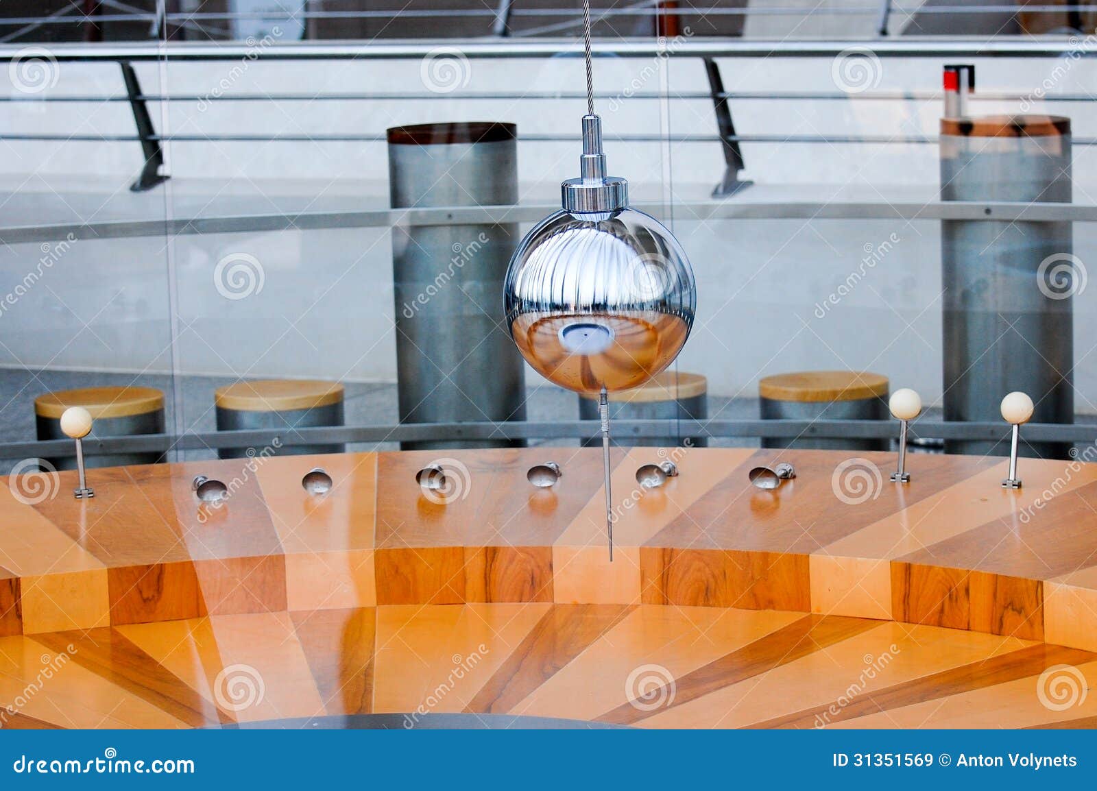 Pendulum clock stock image. Image of wood, spain, pendulum 31351569