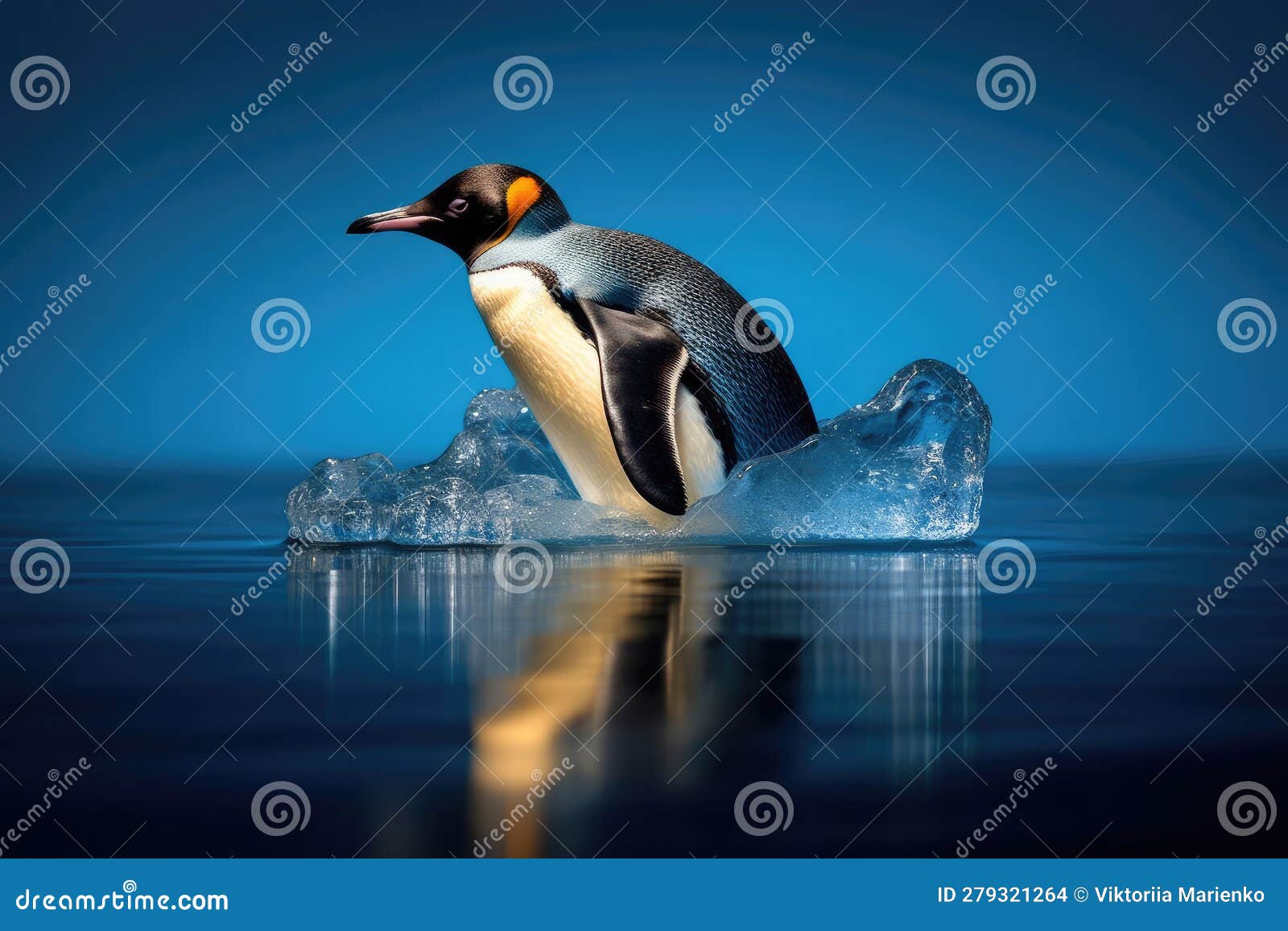 A Penguin on an Ice Floe. the Concept of Global Warming and Its ... Biology Diagrams