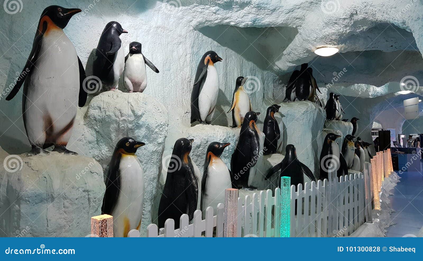 Penguin Background. penguin statue in rasal khaima ice land