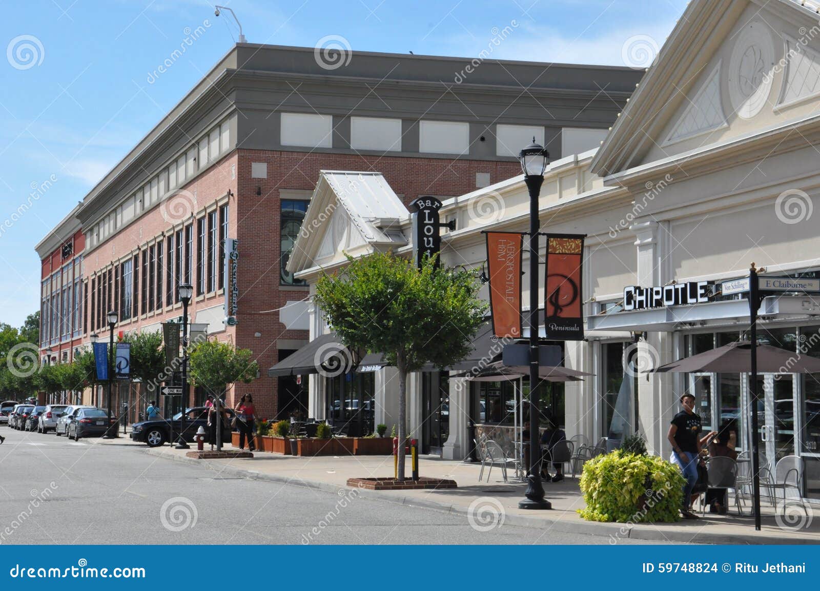 Peninsula Town Center in Virginia Editorial Stock Image Image of