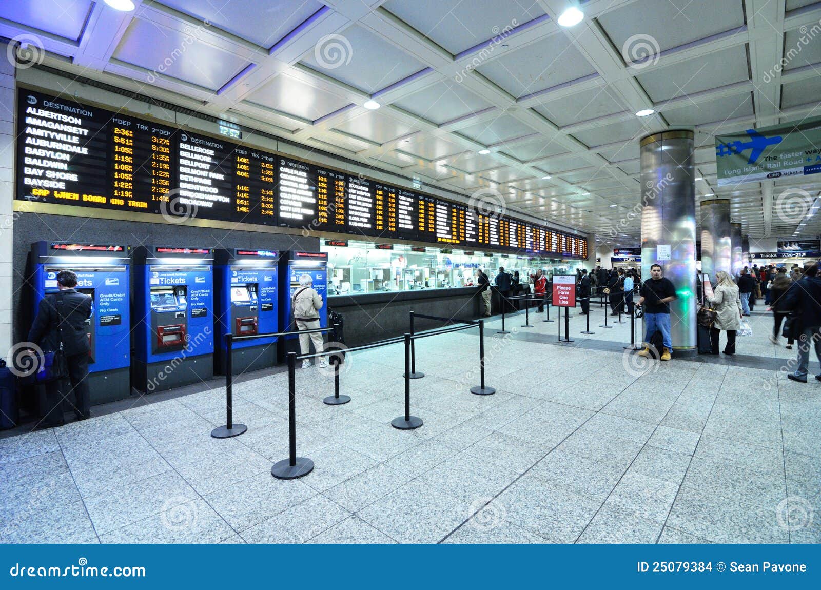 Penn Station New York City Subway Station NYC Underground MTA Metro
