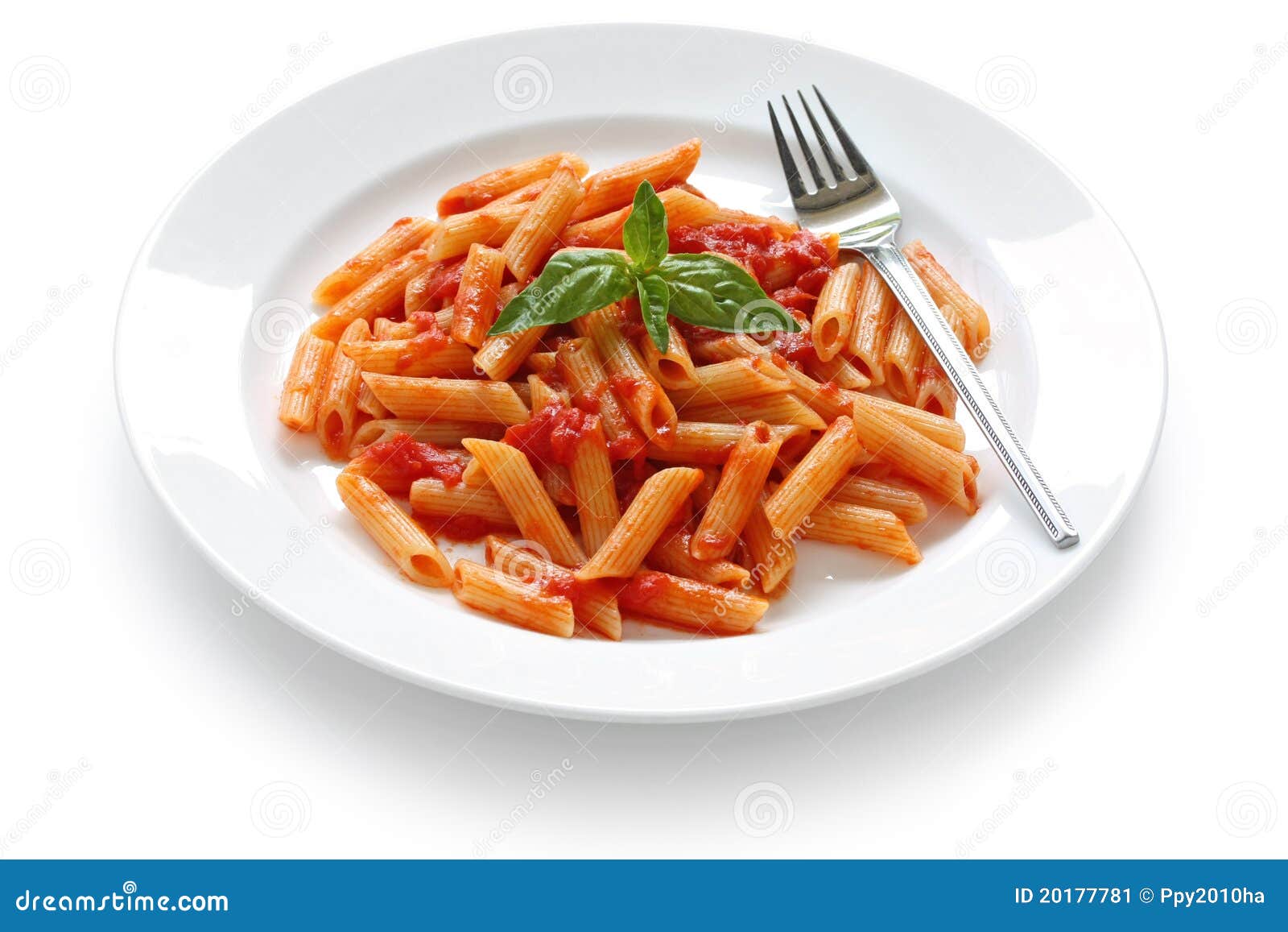 Penne All Arrabbiata , Italian Pasta Stock Image Image of close