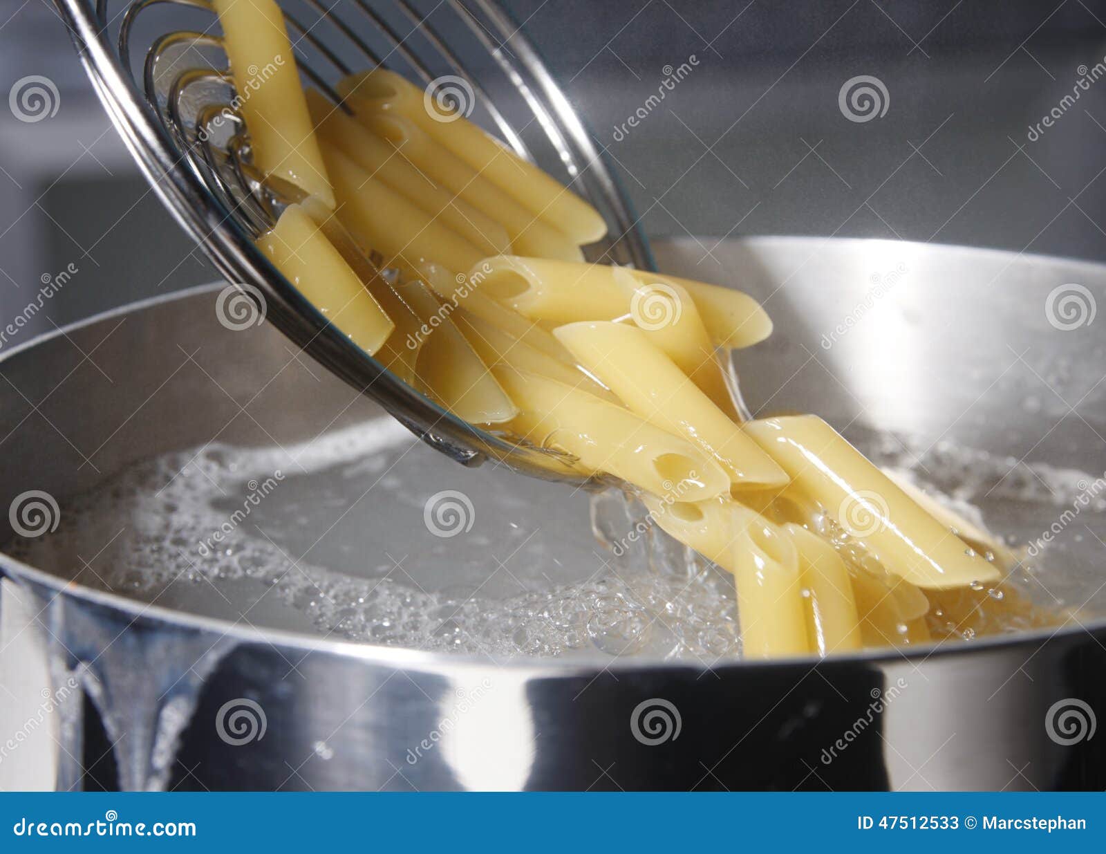 Penne, cooking pasta stock image. Image of chef, dinner 47512533