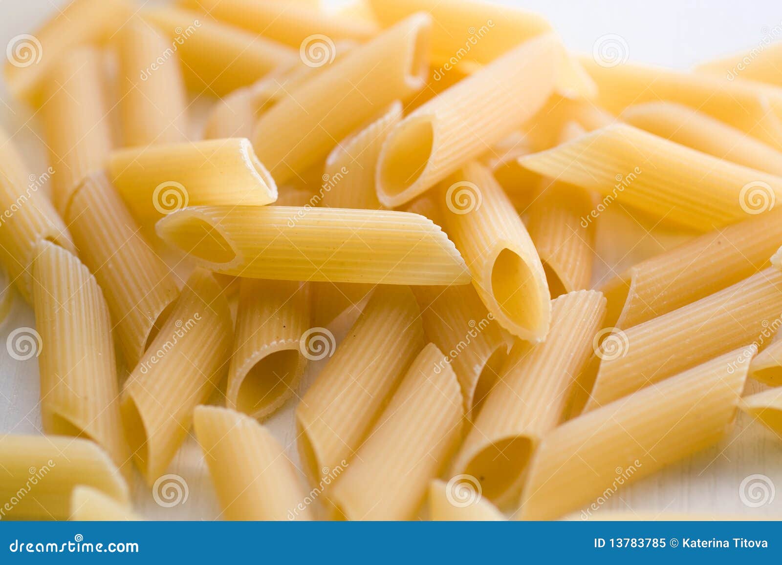Penne pasta stock image. Image of calories, italian, tubes 13783785